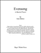 Evensong Concert Band sheet music cover